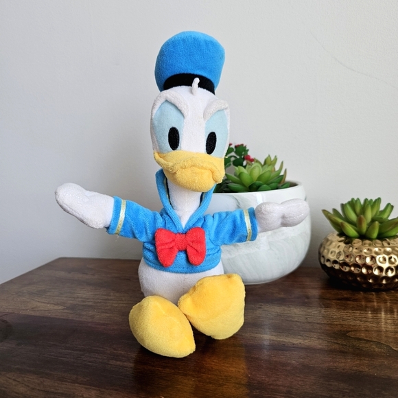 Disney Just Play Donald Duck Plush 10" Stuffed Animal No Label - Picture 3 of 9